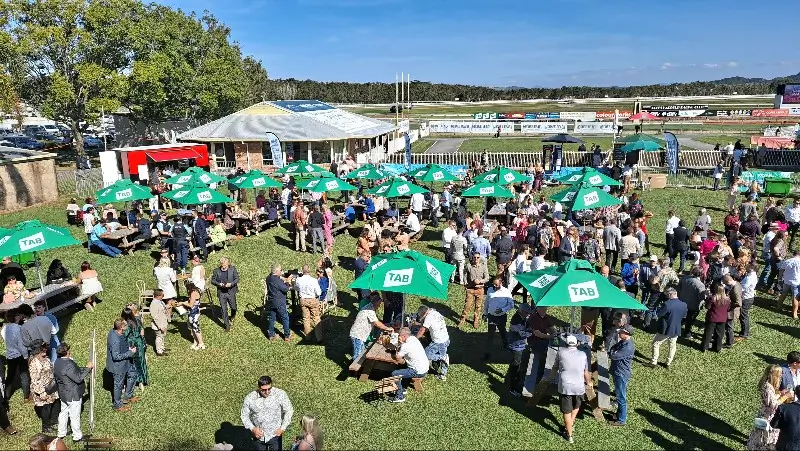 Billabong hardwood picnic tables at Coffs Harbour Racing Club