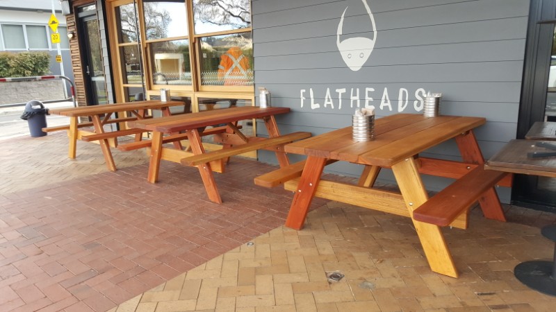 The street front of Flatheads Cafe Canberra