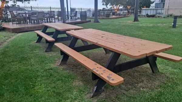 Billabong picnic tables near Batemans Bay after more than 24 years outdoors